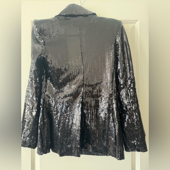 Sequin Fitted Blazer - Picture 10 of 13